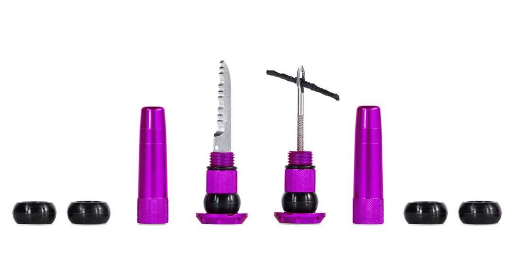 Muc Off Flickzeug Stealth Tubeless Puncture Plugs lila