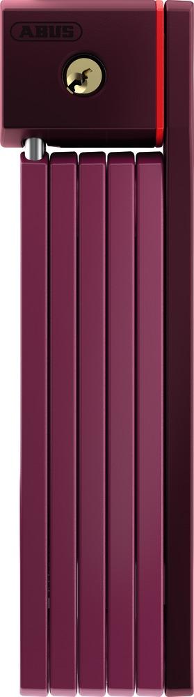 Abus Faltschloss uGrip BORDO 5700 Security Level 7 lila Länge 80 cm 5 mm starke Stäbe