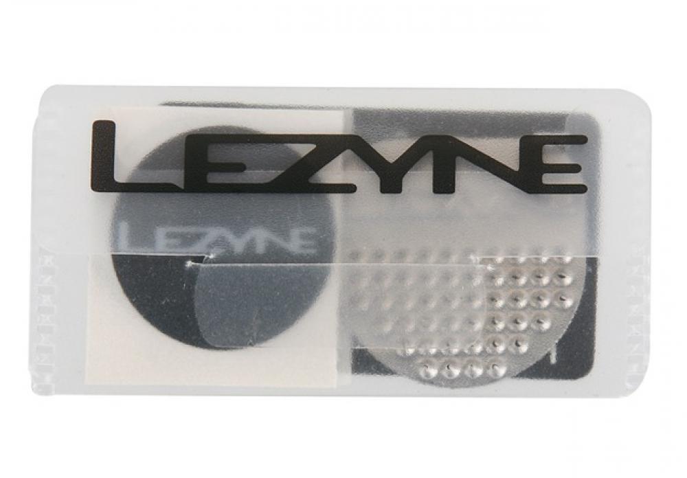 LEZYNE Flickzeug Reparaturset SMART Kit 6Schlauchflicken 1Anrauher 1Reifenflicken clear