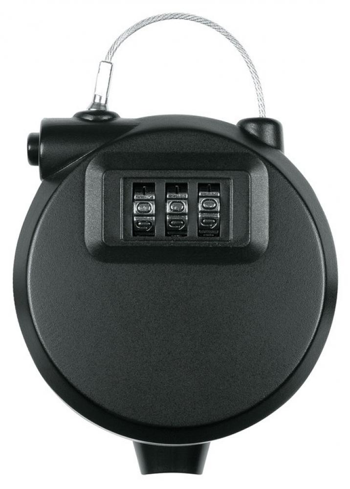 SKS Kabelschloss Lockcage einzeln schwarz/silber 75 cm Kabelschloss