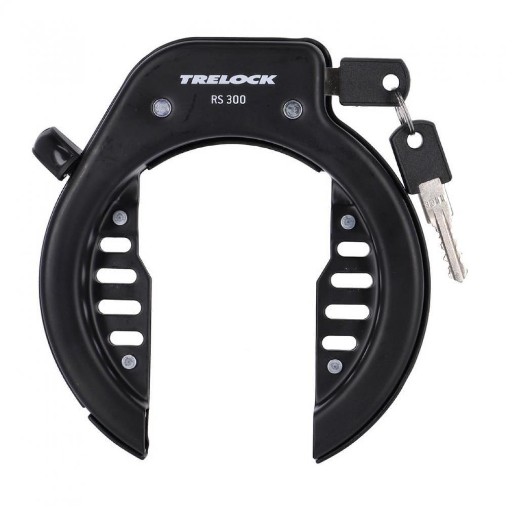 Trelock Rahmenschloss RS 300 NAZ nicht abziehb. Schlüssel,sw, Flex Mount