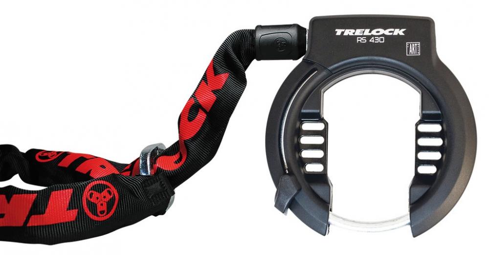 Trelock Rahmenschloss-Set RS 430 NAZ + ZR 355 100/6mm