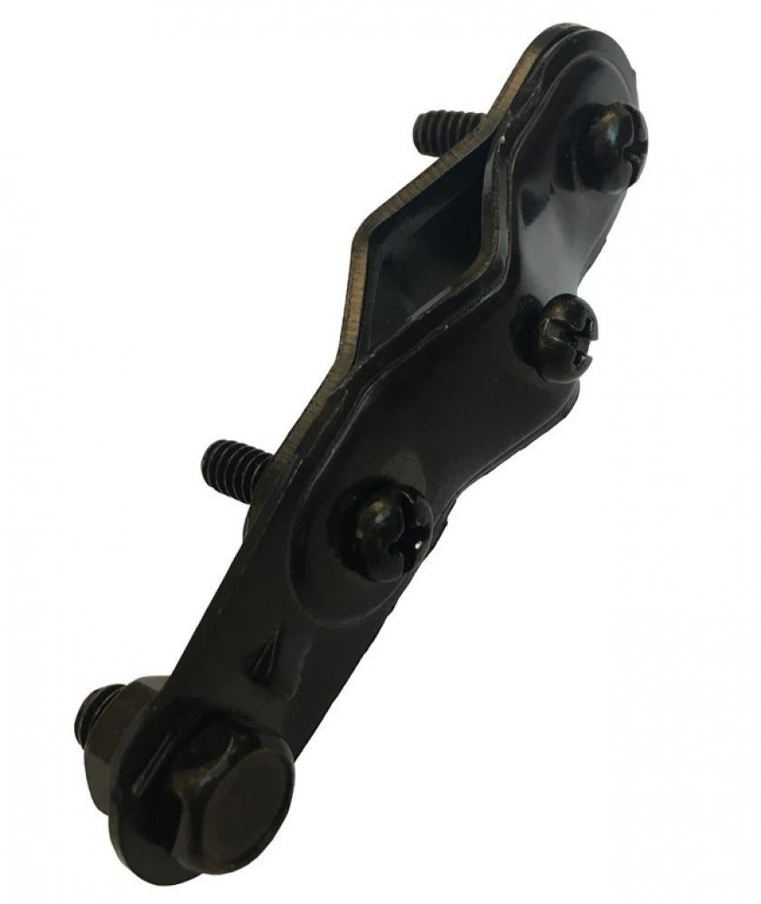 Büchel Dynamohalter für Gabel schwarz 5 Stck. im Polybeutel