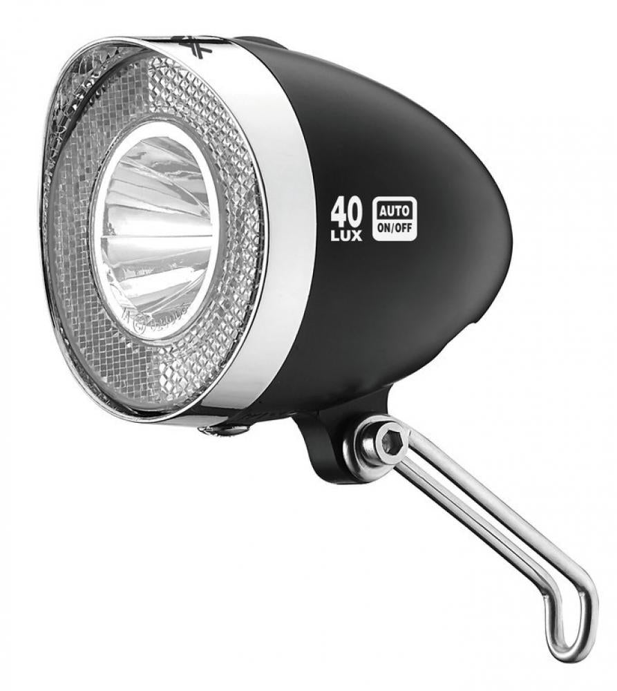 XLC Scheinwerfer LED CL-D04 Reflektor 40Lux Schalt. Standl. Senso sw
