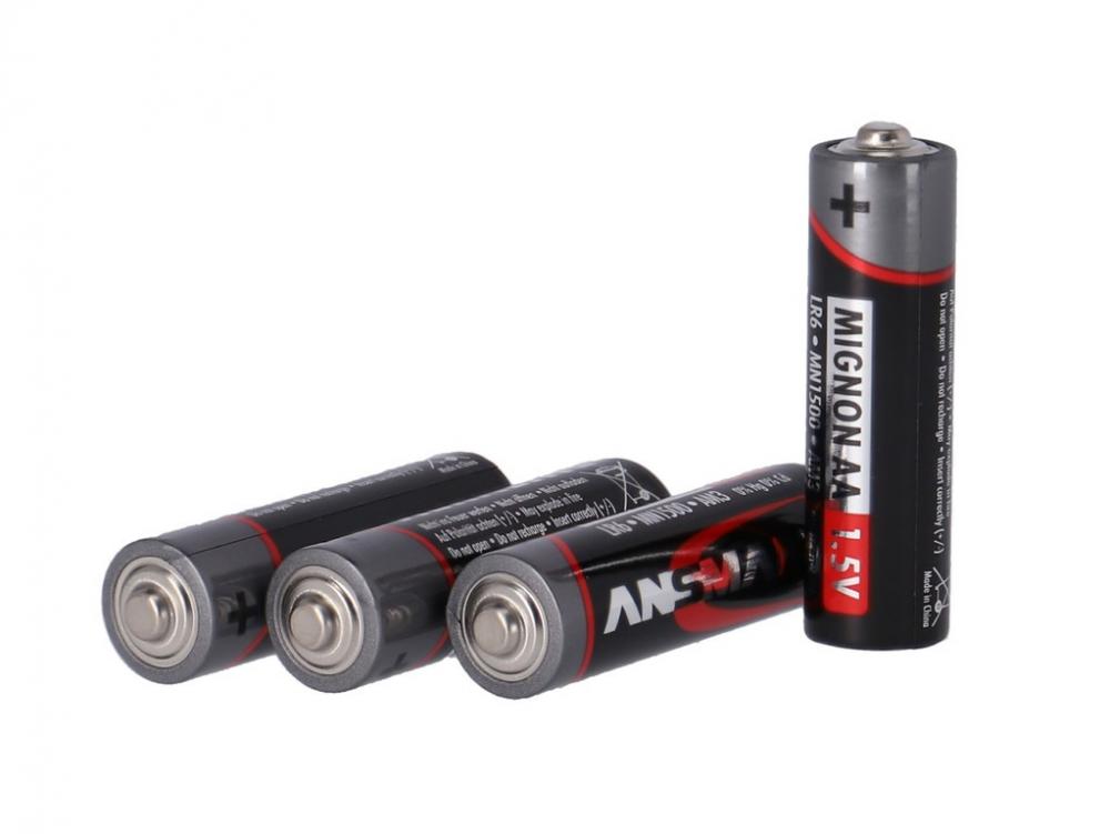 Ansmann Batterie Typ AALR6 Mignon VE 4 Stück