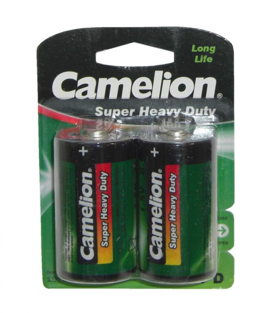 Batterie Camelion Green Mono R20 2 Stück, Zink-Chlorid, 1,5V 6200 mAh