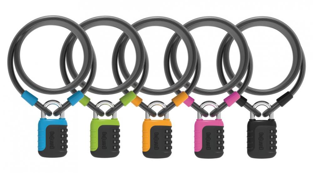 Onguard Vorhangkabelschl. Neon Combo 8244 1200xØ10mm, Ø8mm, farbl. sortiert, VE 10