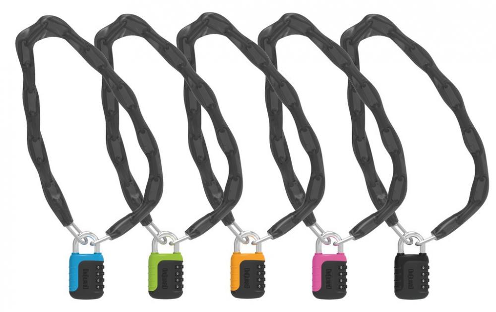 Onguard Vorhangkettenchl. Neon Combo 8245 1200xØ10mm Ø8mm farbl. sortiert VE 5