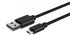 Ansmann Micro-USB Daten- u. Ladekabel schwarz, 100cm