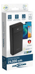 Powerbank Ansmann 24000 mAh PB322PD externer Zusatzakku mit bis zu 22,5 W
