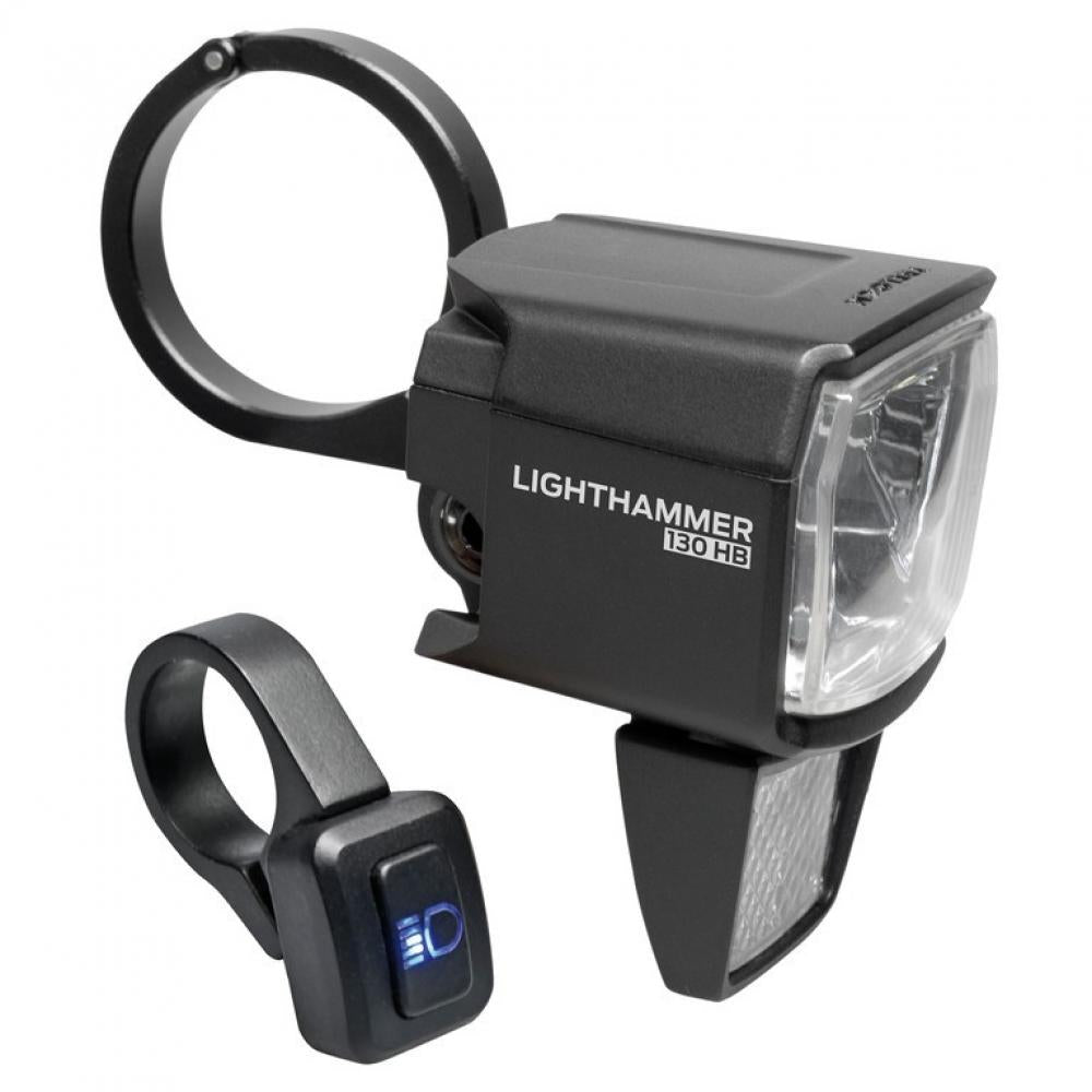 Trelock LED-Scheinwerfer Lighthammer 130 LS 930-HB E-Bike 12V Halter ZL HB 400