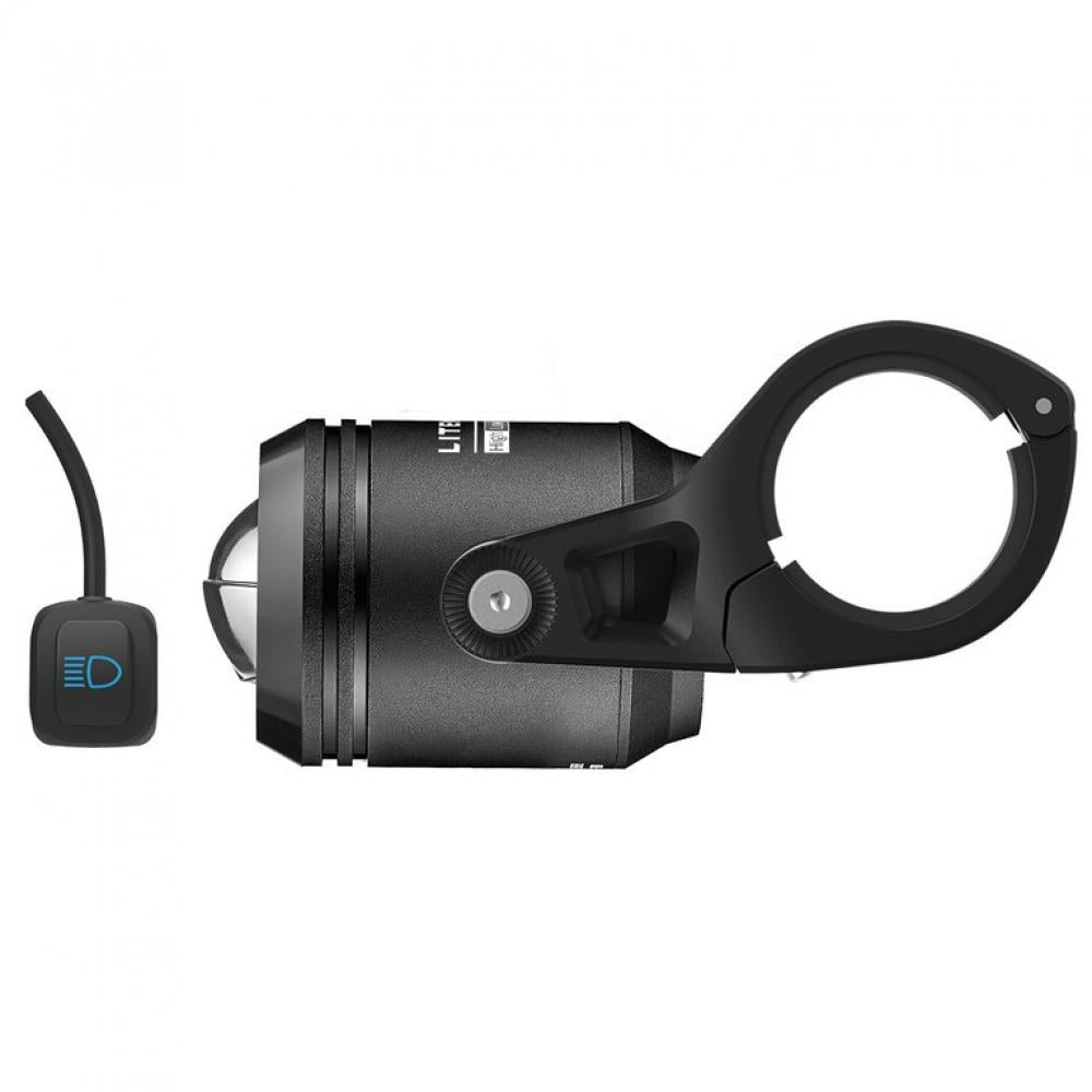 Scheinwerfer Litemove AE-200 für Speed Pedelecs Lenkerhalter links