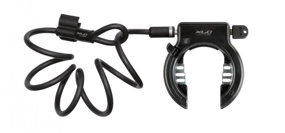 XLC Rahmenschloss Fantomas II LO-F02 Schlüssel nicht abziehbarKabel 1800x10mm