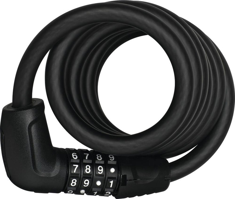 Abus Spiralkabelschloss Tresor 6512C/180 black SCLL