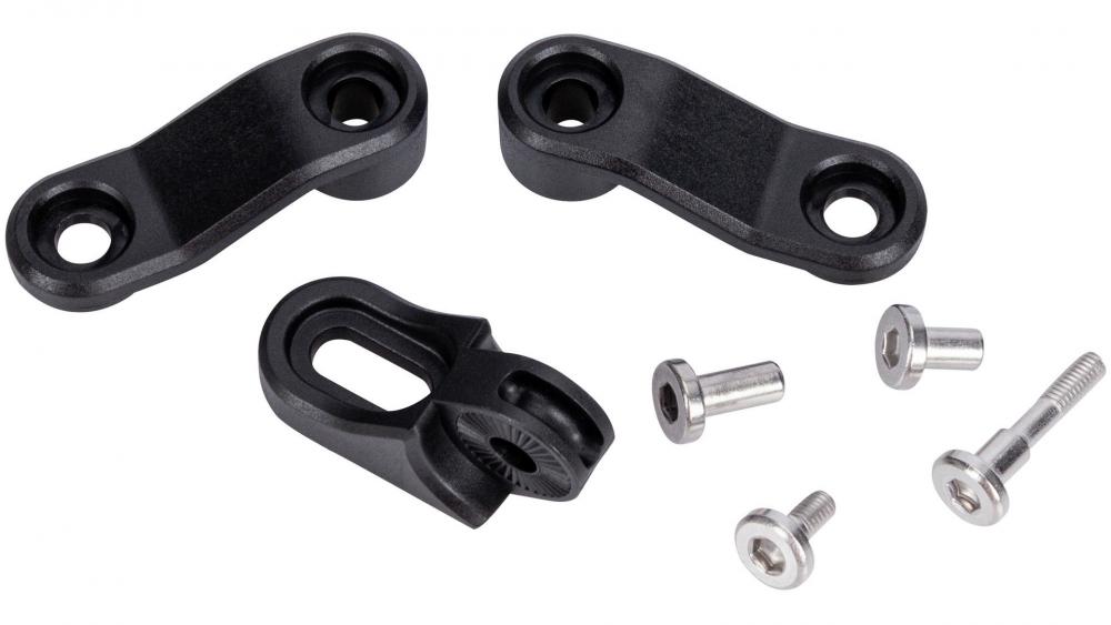 CONTEC DLUX Ersatzhalterung 3-teilig - Edelstahlhalter für DLUX-Scheinwerfer, inkl. Schrauben