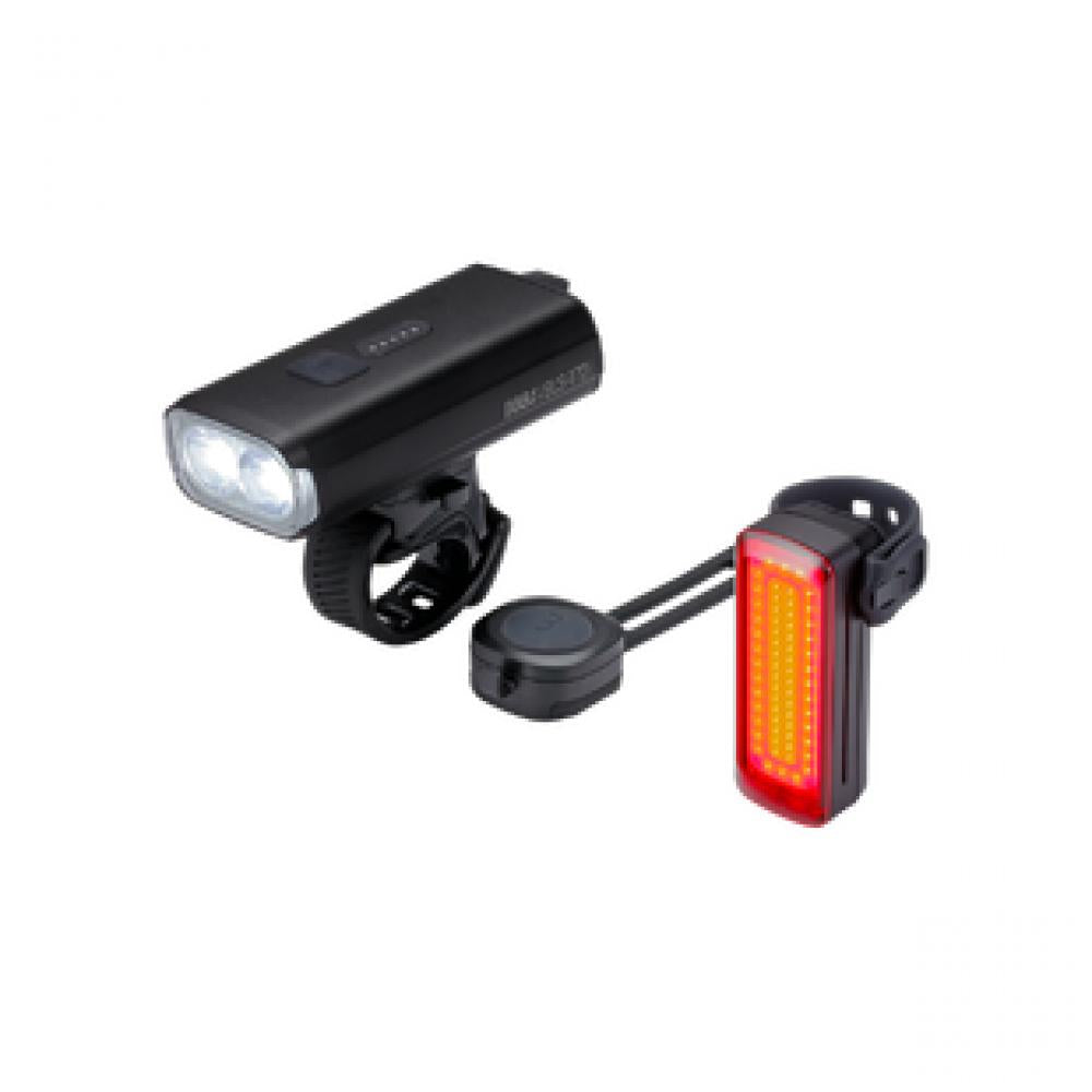 NICHT ONLINE STELLEN !!! BBB Cycling BBB Lichtset StrikeDuo 1600 Combo 1600 Lumen Schwarz - maximale Sichtbarkeit