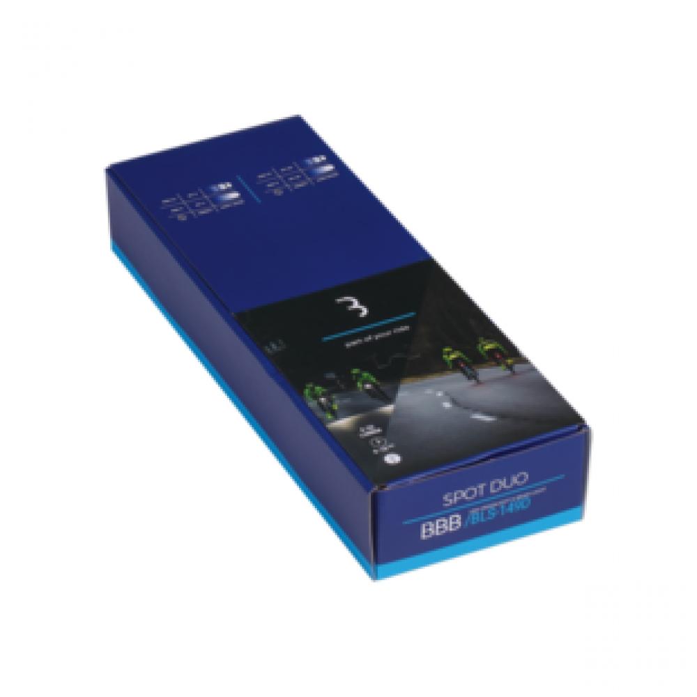 BBB Lichtanlage SpotDuo schwarz