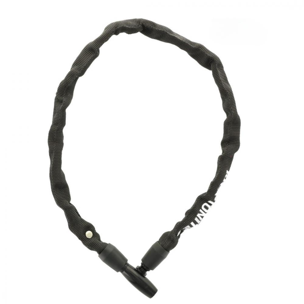 Kryptonite Keeper 465 Key Chain Kettenschloss, 65 cm Länge, 4 mm gehärteter Stahl, wetterfester Überzug, inklusive 2 Schlüssel, schwarz