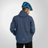 Endura Hummvee wasserdichte Kapuzenjacke ink blue L - robuste Regenjacke für Trail und Alltag, wasserdicht, atmungsaktiv, vielseitig und komfortabel