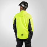 Endura Hummvee 3-in-1 wasserdichte Jacke neon-gelb XS - vielseitige Radjacke mit herausnehmbarer Isolationsschicht, wasserdicht, atmungsaktiv, sichtbar und robust