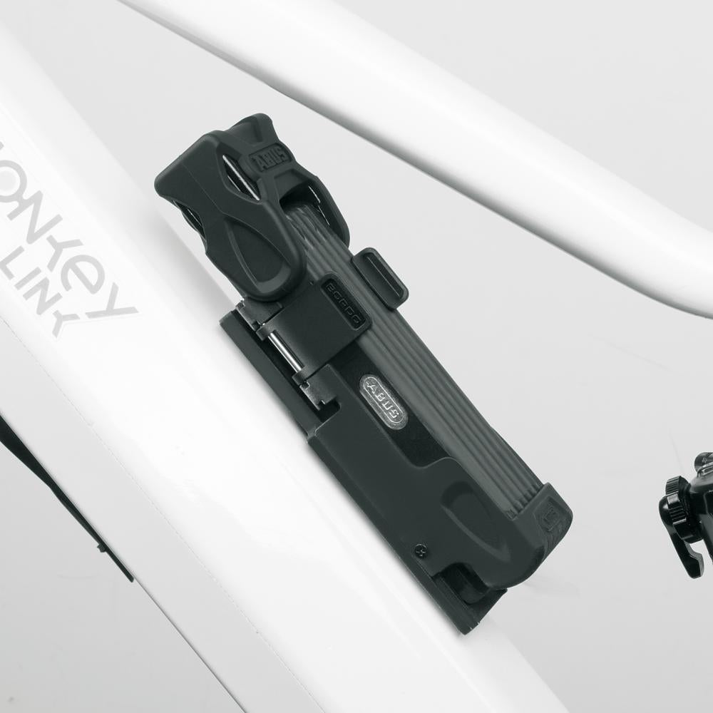 ABUS SH FL-Bordo Mount Schloss-Halter für Fidlock Twist und MonkeyLink, kompatibel mit BORDO 6000K/90, 6000C/90, 6000KA/90, magnetische Befestigung, schwarz