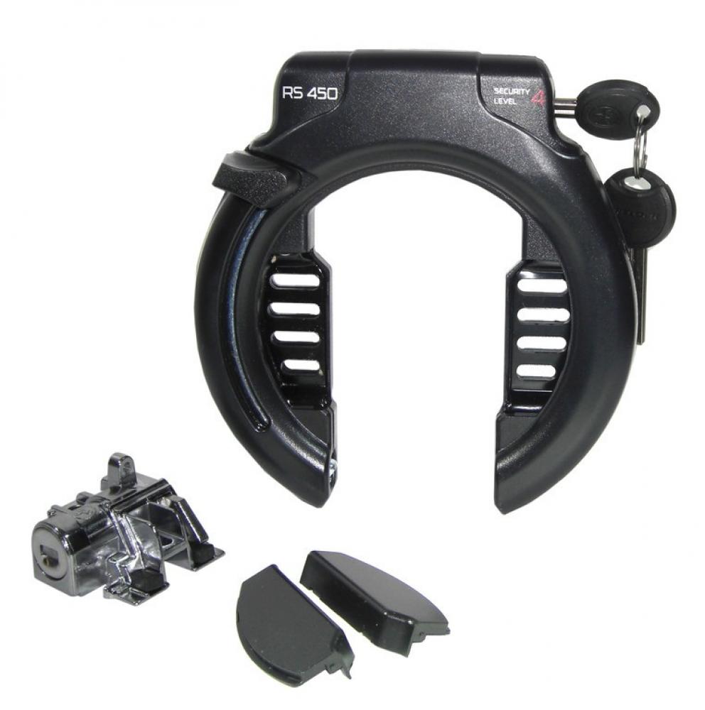 Trelock Schlossset E-Bike für Rahmenakku Bosch Gen2 inkl. Ringbügelschloss RS450