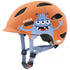 uvex OYO Style Kinder-Fahrradhelm Monster Papaya matt 50-54 cm - In-Mold, xTRA Shield, KID PROtect, 10 Belüftungen, IAS-System