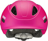 uvex oyo Kinder-Fahrradhelm, In-Mold-Konstruktion, verstellbares IAS-System, Schläfenschutz, KID PROtect Pad, 10 Belüftungsöffnungen, LED-erweiterbar, berry/purple matt, 45-50 cm