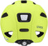 uvex Oyo - Kinder-Fahrradhelm 45-50 cm - leichte Bauweise - Größenanpassung - erweiterbar mit LED - Schutzpolster - neon yellow-moss green matt
