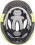 uvex Oyo - Kinder-Fahrradhelm 45-50 cm - leichte Bauweise - Größenanpassung - erweiterbar mit LED - Schutzpolster - neon yellow-moss green matt