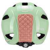 Uvex Oyo Kinder-Fahrradhelm mint-peach 50-54 cm  Leicht, individuell anpassbar, erweiterbar mit LED-Licht, uvex xTRA Shield, Schläfen- und Hinterkopfschutz, optimale Belüftung
