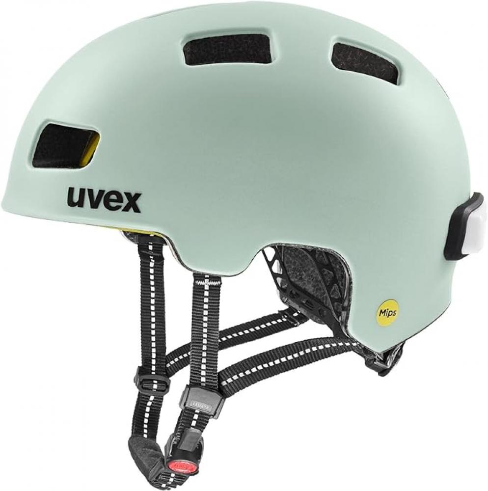UVEX City 4 MIPS Fahrradhelm Light Jade matt 55-58 cm  Sicherer City-Helm mit innovativer MIPS-Technologie für erhöhten Schutz, leichte Inmould-Konstruktion
