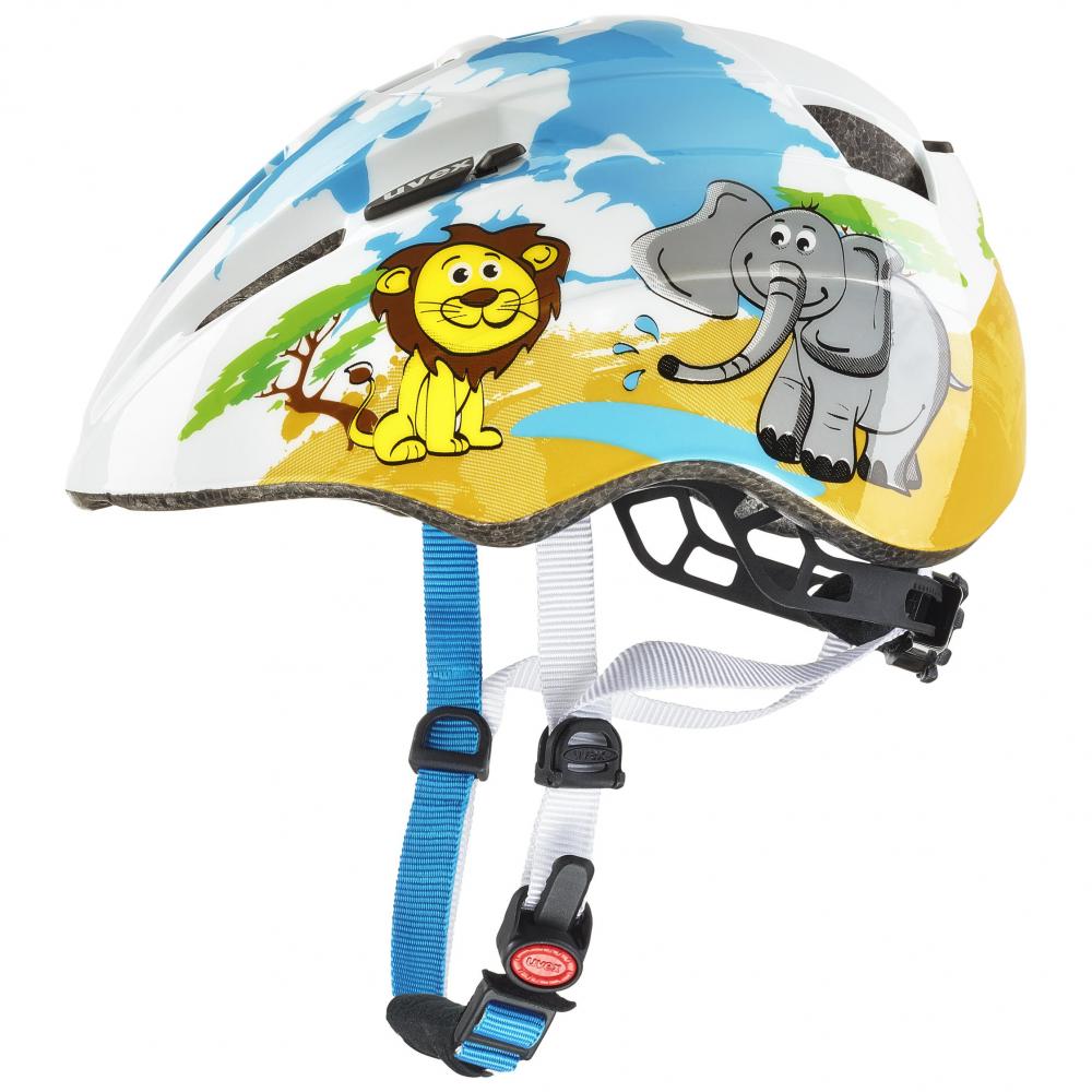 uvex kid 2 - Kinder Fahrradhelm 46-52 cm - desert - leicht 185 g - 8 Belüftungen - reflektierend - LED erweiterbar - Inmould - IAS-System