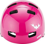 Uvex Kid 3 Kinder-Fahrradhelm, Scary Pink, 51-55 cm, Hartschale, IAS-Größenverstellsystem, 10 Belüftungsöffnungen, EN 1078 zertifiziert