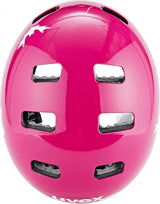 Uvex Kid 3 Kinder-Fahrradhelm, Scary Pink, 51-55 cm, Hartschale, IAS-Größenverstellsystem, 10 Belüftungsöffnungen, EN 1078 zertifiziert