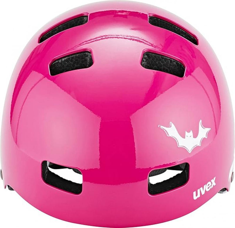 Uvex Kid 3 Kinder-Fahrradhelm, Scary Pink, 55-58 cm, Hartschale, IAS-Größenverstellsystem, Monomatic-Verschluss, 10 Belüftungsöffnungen, EN 1078 zertifiziert