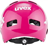 Uvex Kid 3 Kinder-Fahrradhelm, Scary Pink, 55-58 cm, Hartschale, IAS-Größenverstellsystem, Monomatic-Verschluss, 10 Belüftungsöffnungen, EN 1078 zertifiziert