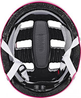Uvex Kid 3 Kinder-Fahrradhelm, Scary Pink, 55-58 cm, Hartschale, IAS-Größenverstellsystem, Monomatic-Verschluss, 10 Belüftungsöffnungen, EN 1078 zertifiziert