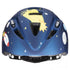 uvex Kid 2 cc - Leichter Kinderhelm mit Inmould-Technologie, IAS-Größenanpassung, Fliegennetz, LED-kompatibel - dark blue rocket matt - 46-52 cm