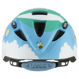 uvex Kid 2 cc - Leichter Kinder-Fahrradhelm mit IAS-System für perfekte Passform - stoßabsorbierend - mit FAS-Gurtband - LED-erweiterbar - ballon matt - 46-52 cm
