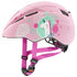 uvex Kid 2 cc - Kinderhelm mit Inmould-Technologie, IAS-Größenanpassung, optionalem LED-Licht, pink unicorn matt, 46-52 cm