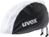 Uvex Rain Cap Bike Helmüberzug  wind- & wasserabweisend, reflektierende Elemente, elastischer Gummizug, leicht, Größe L/XL, Farbe Schwarz-Weiß