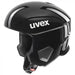 UVEX Invictus - Skihelm für Damen und Herren - aerodynamisches Design - optimierte Belüftung - Notfall-Wangenpolster - stoßabsorbierend - all black - 59-60 cm