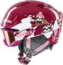 Uvex heyya set - Skihelm mit Skibrille für Kinder - verstellbare Passform - Kontrastverstärkung - Farbe berry - white sloth - Größe 46-50 cm
