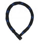 Abus Kettenschloss IVERA Chain 7210 Security Level 8 Farbe schwarz/blau Länge 110 cm