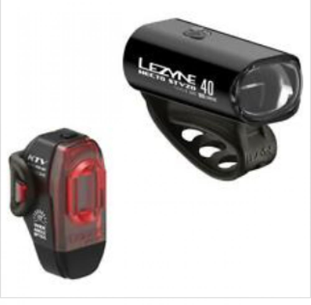 Lezyne Beleuchtung Lichtset vorne und hinten Hecto 40 und KTV beide StVZO