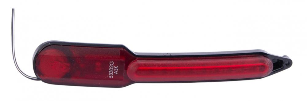 Busch & Müller Ersatz-Rücklicht Curana ILU, dynamobetriebenes LED-Rücklicht mit Standlichtfunktion, inklusive Anschlusskabel und Schraube, für Schutzblechmontage