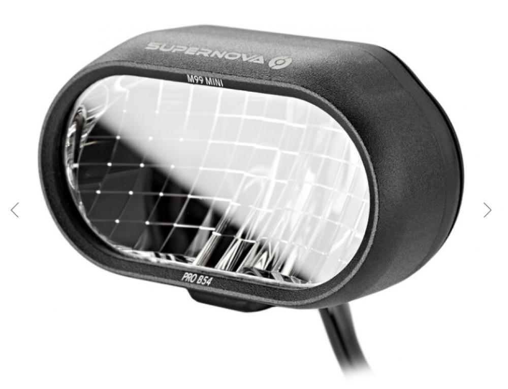 Supernova Akku Scheinwerfer M99 Mini Pro B54 LED schwarz 1600 Lumen StVZO