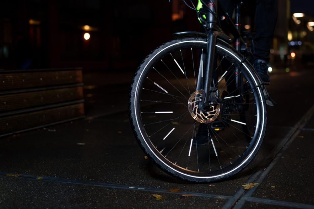 Wowow Speichenreflektoren Set, 36 Stück silber, reflektierend, zur Speichenmontage, im praktischen Karton-Display, passend für alle Fahrräder