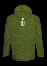 Basil Fahrradzubehör Skane HiVis Herren Regenjacke neongelb S - 360° reflektierend - wasserdicht & atmungsaktiv (10.000 WP/MVP) Bionic Finish® Eco ergonomischer Schnitt & helmtaugliche Kapuze